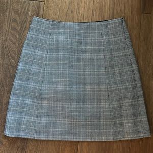 Aritzia babaton plaid mini skirt